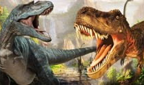 霸王龙视频,史前巨兽的震撼瞬间
